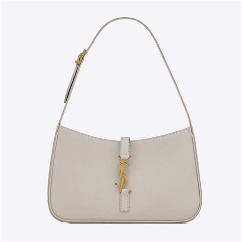 ysl white leather bag|ysl bag price.